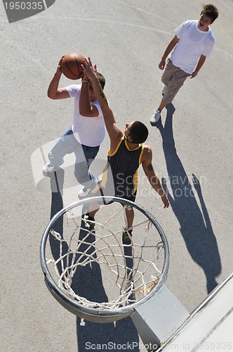 Image of street basketball