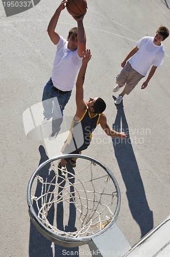 Image of street basketball