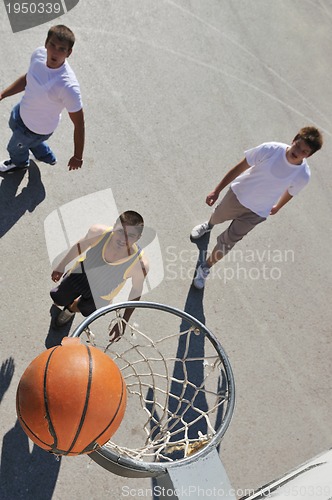 Image of street basketball