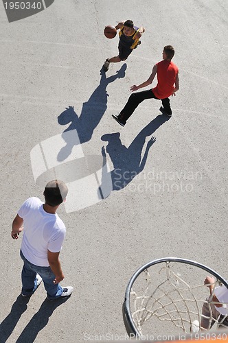 Image of street basketball