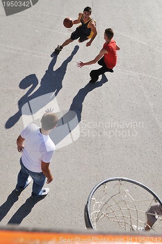 Image of street basketball