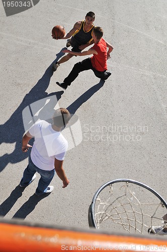Image of street basketball