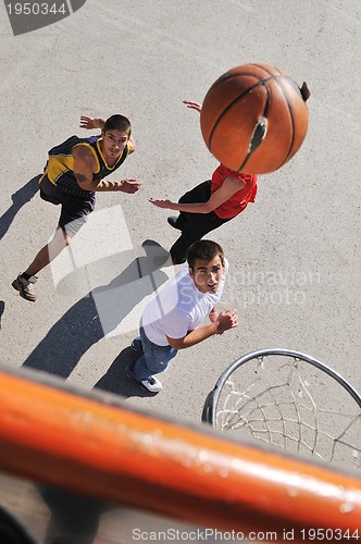 Image of street basketball