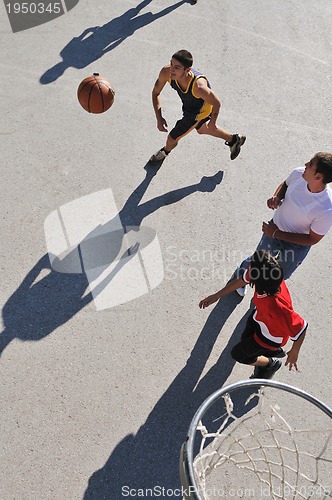 Image of street basketball