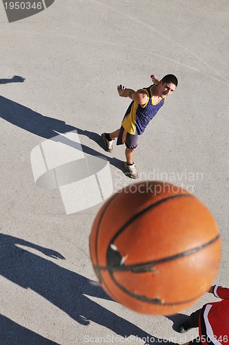 Image of street basketball