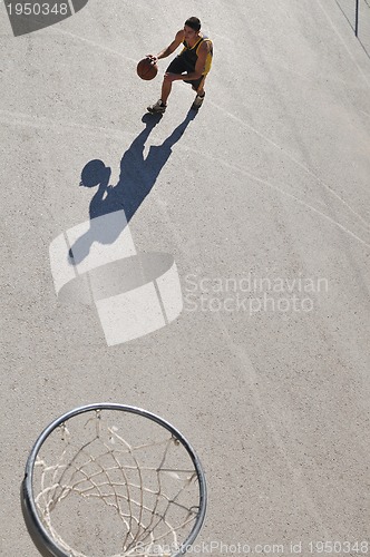 Image of street basketball