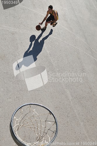 Image of street basketball