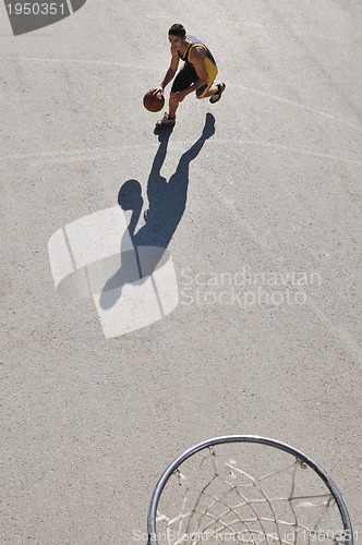 Image of street basketball