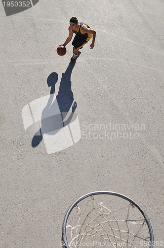 Image of street basketball