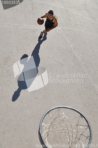 Image of street basketball