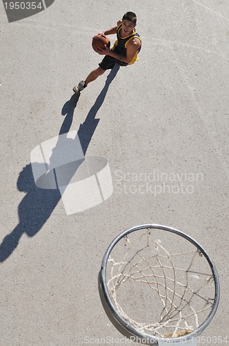 Image of street basketball