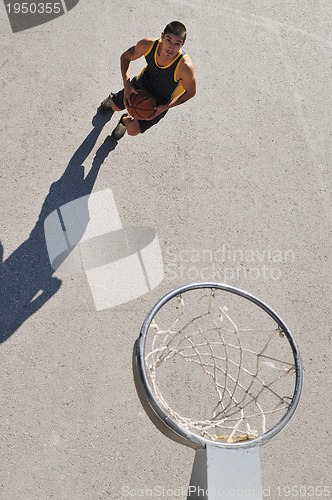 Image of street basketball