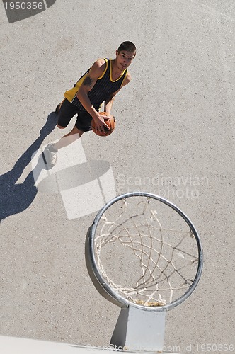 Image of street basketball