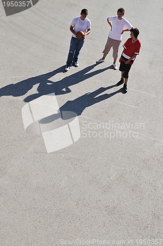 Image of street basketball