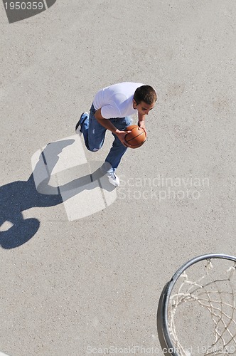 Image of street basketball