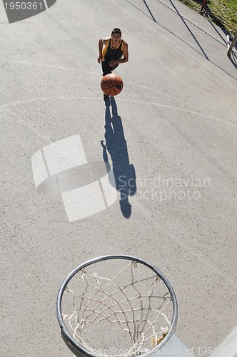 Image of street basketball