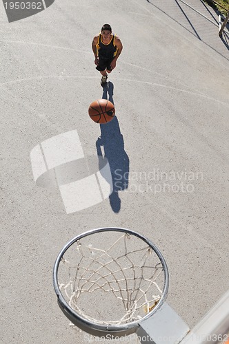 Image of street basketball