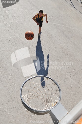 Image of street basketball