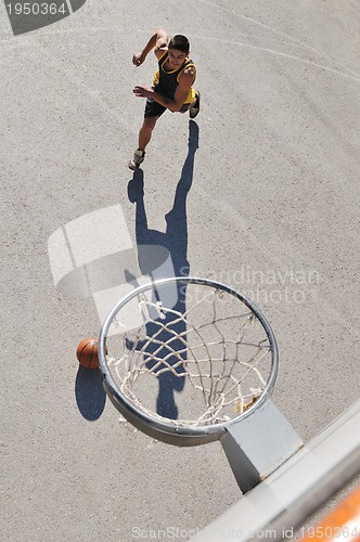 Image of street basketball