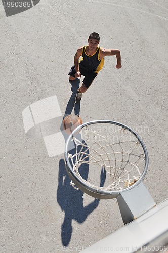 Image of street basketball