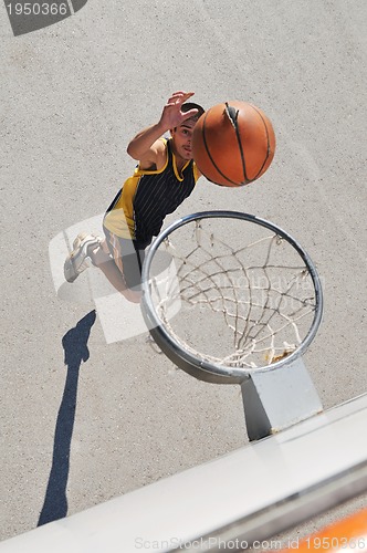 Image of street basketball