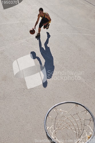 Image of street basketball