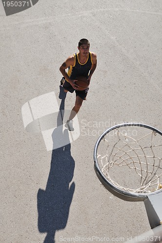 Image of street basketball