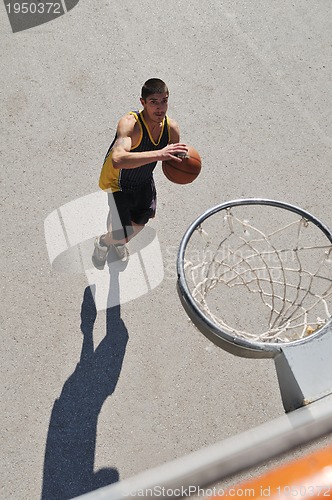 Image of street basketball