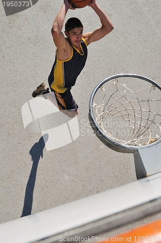 Image of street basketball