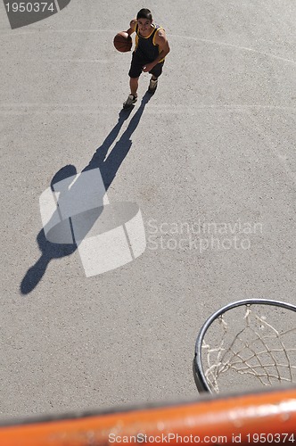 Image of street basketball