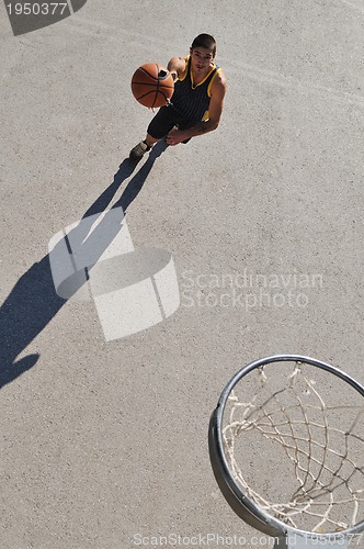 Image of street basketball