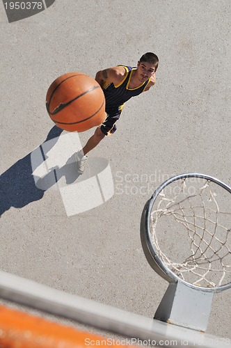 Image of street basketball
