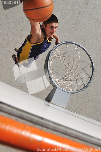 Image of street basketball