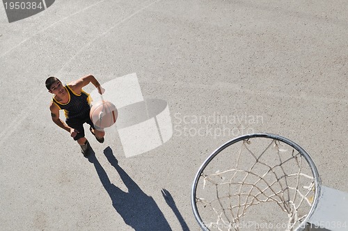 Image of street basketball