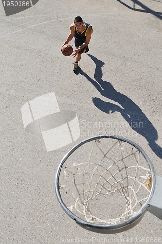 Image of street basketball