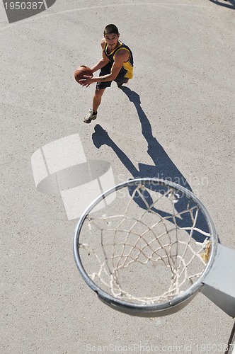 Image of street basketball