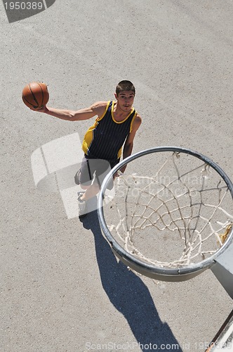 Image of street basketball