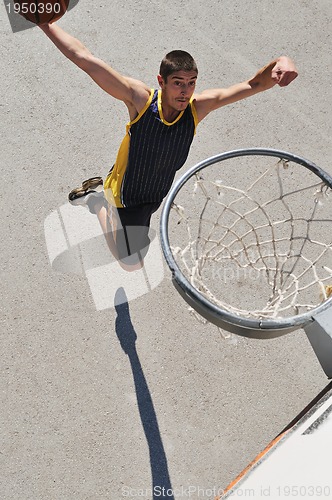 Image of street basketball