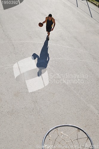 Image of street basketball