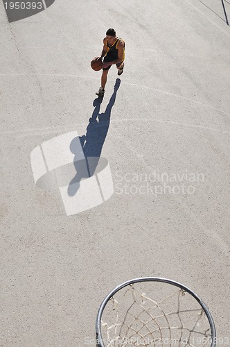 Image of street basketball