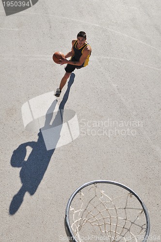 Image of street basketball