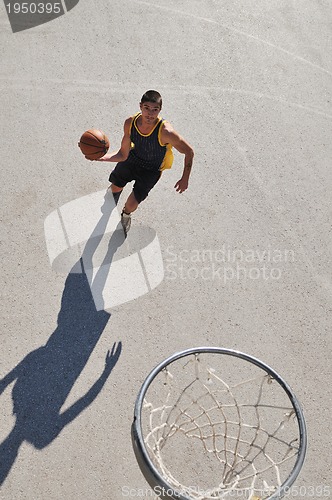 Image of street basketball
