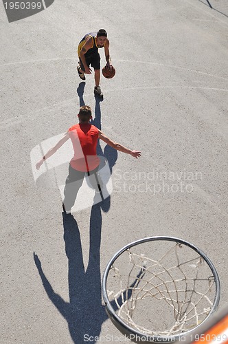 Image of street basketball