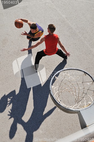 Image of street basketball