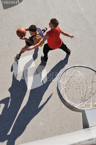 Image of street basketball