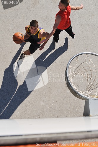 Image of street basketball