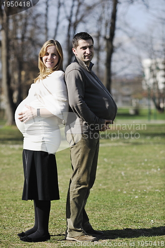 Image of happy pregnancy 