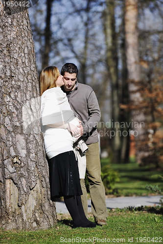 Image of happy pregnancy 