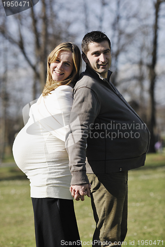Image of happy pregnancy 