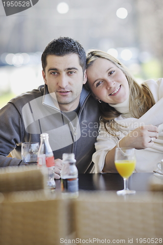 Image of happy couple outdoor 